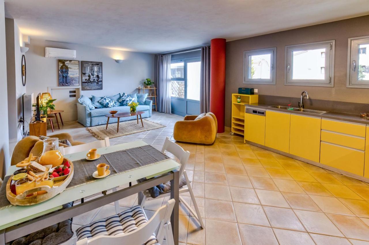 Monemvasia Modern Flat Exterior foto