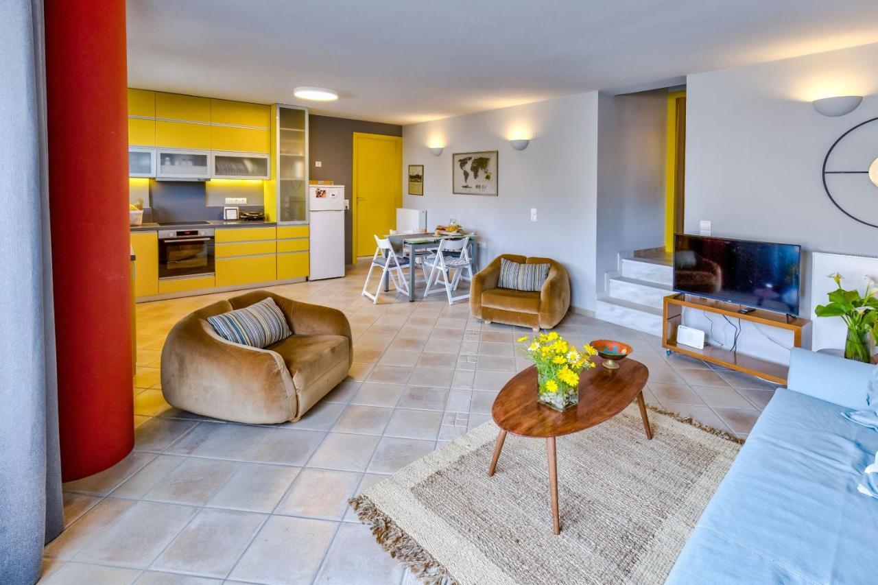 Monemvasia Modern Flat Exterior foto